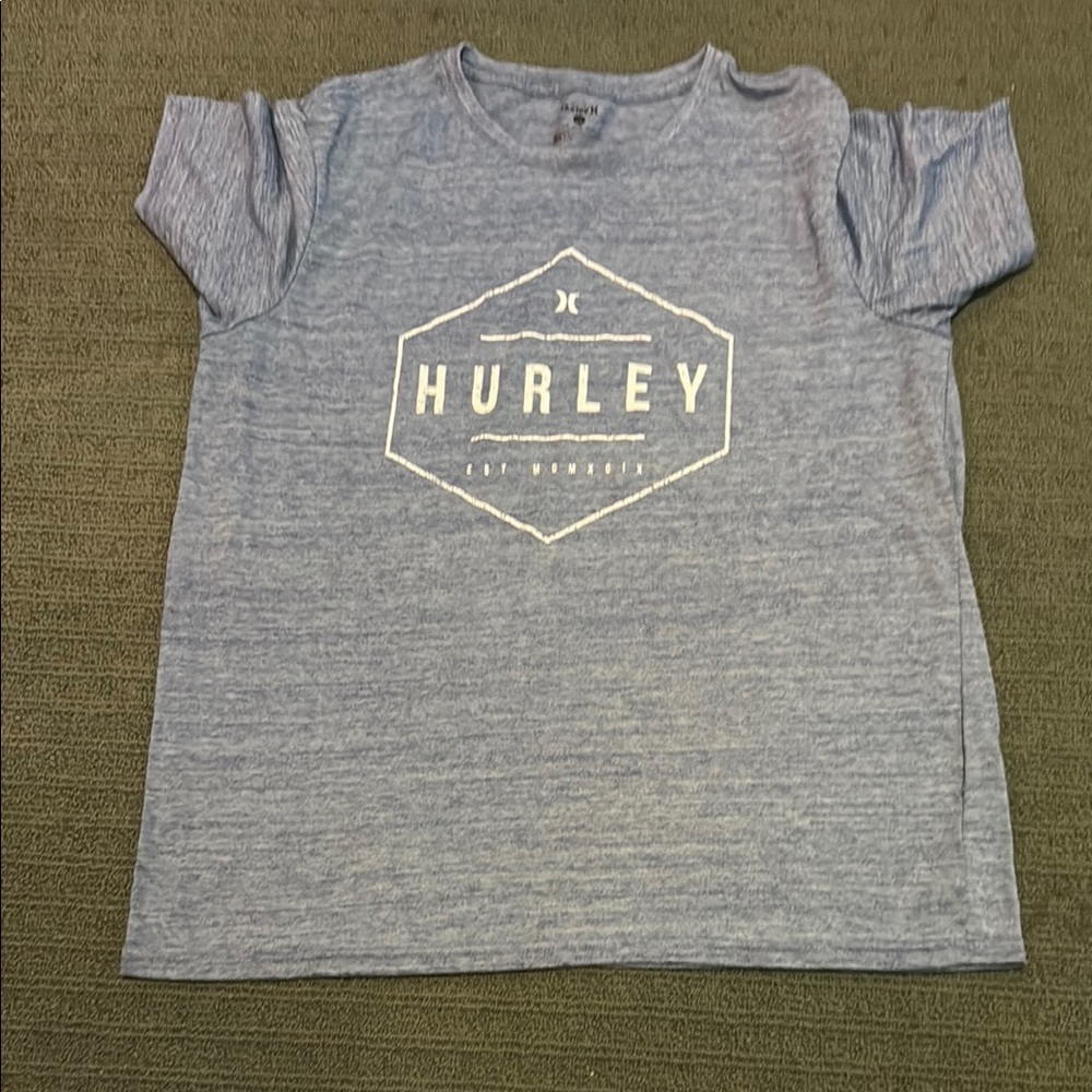 Hurley Blue Short Sleeve Tee
